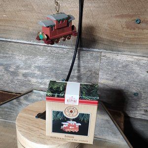 1991 Claus & Co R.R. Caboose - Handcrafted Hallmark Keepsake Ornament